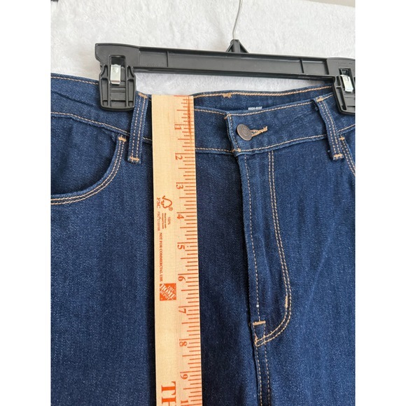 Old Navy High Rise Dark Wash Skinny‎ Jeans Women Size 12 EUC - Picture 3 of 11